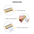 FFC FPC 0.5MM Flexible Flat Cable Lengthen Extension Board Single Side PCB Connector 6/8/10/12/16/20/22/24/26/30/34/40 Pins
