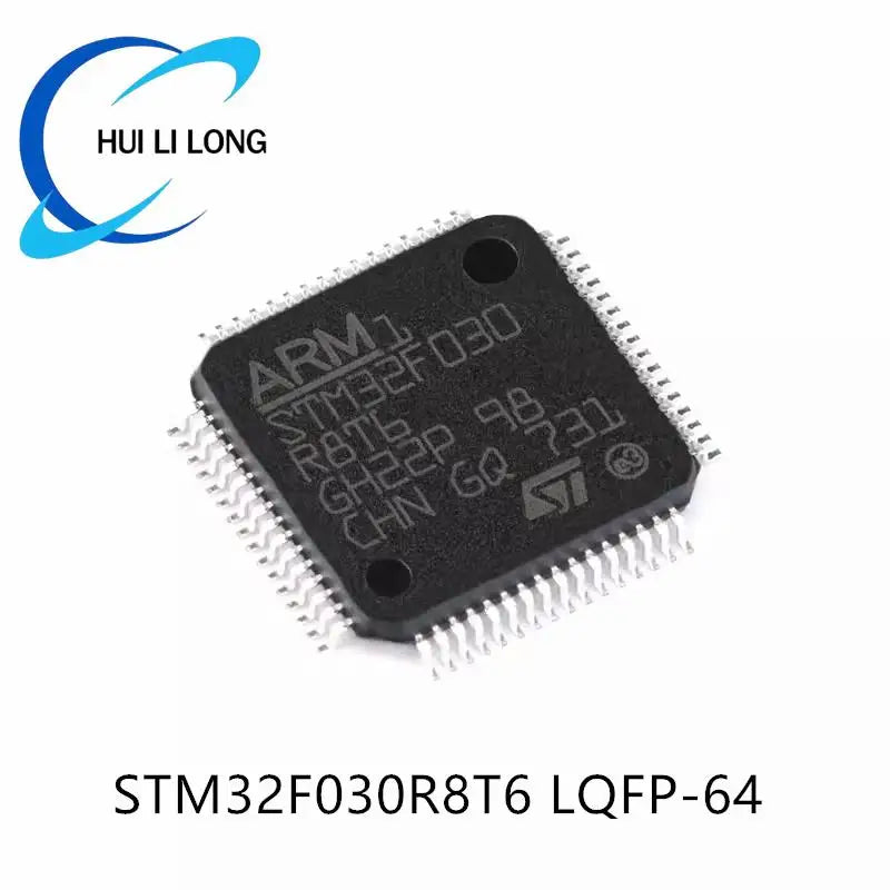 STM32F030R8T6 LQFP-64 STM32 F030R8T6 STM32F F030R8 STM32F030R8 ARM Cortex-M0 32-bit Microcontroller MCU IC Chip