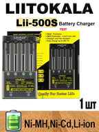 LiitoKala LCD Battery Charger for 21700 18650 26650 Smart Charger Lii-M4 Lii-PD2 Lii-PD4 Lii-700