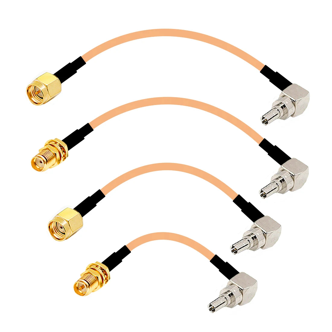 3G USB Modem Cable CRC9 Right Angle Switch SMA/ FME/F /TNC Male Female Pigtail Adapter RG316 Wire Connector New Wholesale