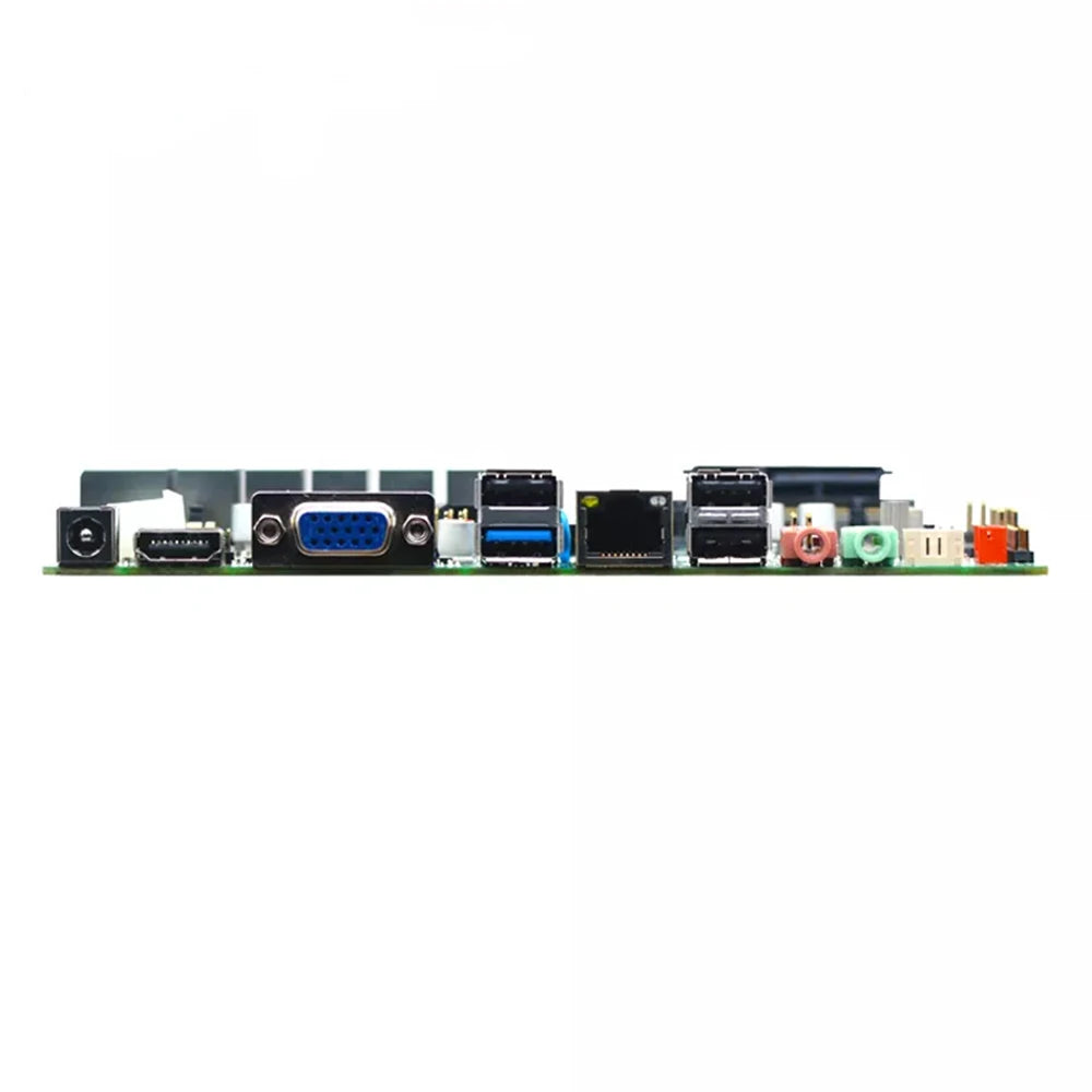 【New Arrival】Gaming PC Motherboards X86 Mini Fanless ITX Motherboard Single Board Computer Linux With Quad Core J1900 Processor