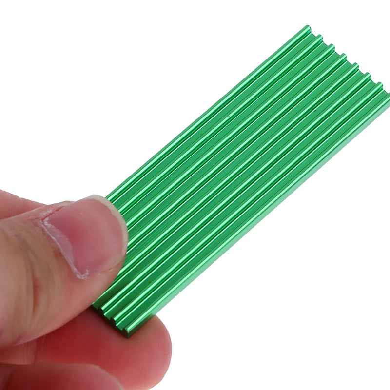 1set M.2 SSD Heat Sink NVME NGFF M.2 2280 Solid State Hard Disk Aluminum Heatsink Cooler Radiator Thermal Cooling Pad For PC