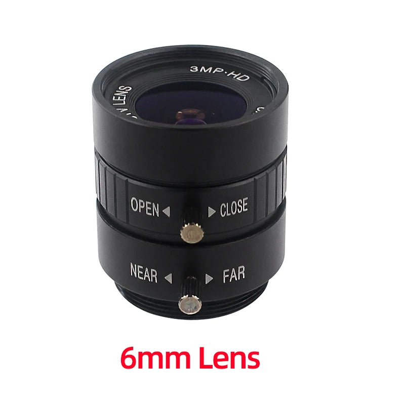 12.3 MP Raspberry Pi High Quality Camera with Sony IMX477 Sensor Optional 6mm CS 16mm C-mount 8-50mm Lens for Pi 4B 3B Zero 2 W