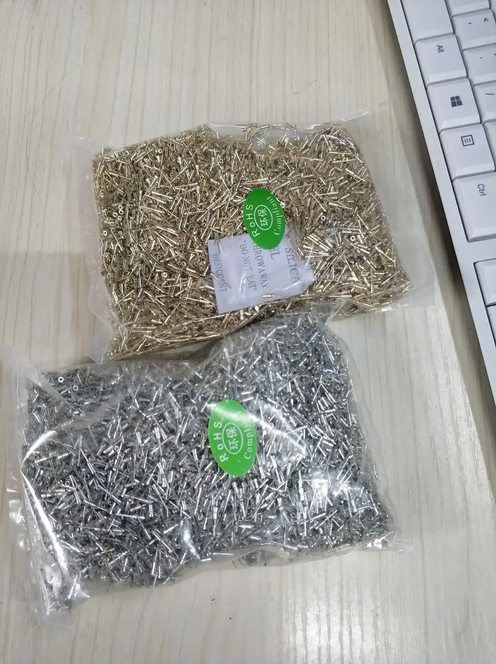 300pcs Round Female Receptacle Socket for Pin Dim0.45-0.6mm without Plastic for 2.54 Hole Pin Header