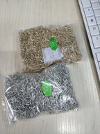 1000pcs D0.5mm D0.45-0.6mm PCB Gold Round Female Male Pin Sensor Crystal Socket Dim1.4*7.4mm,No Plastic for 2.54 Hole Pin Header
