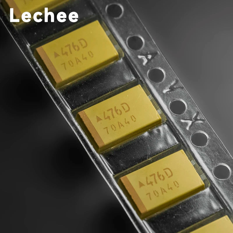 5pcs/lot 47uF 10V 16V 20V 25V 10% 7343 Type D SMD Tantalum Capacitors TAJD476K016RNJ TAJD476K020RNJ TAJD476K025RNJ New original
