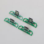 For Micro Data Charging Cable Jack Test Board with Pin Header 90 Degree Micro USB Female Male Connector