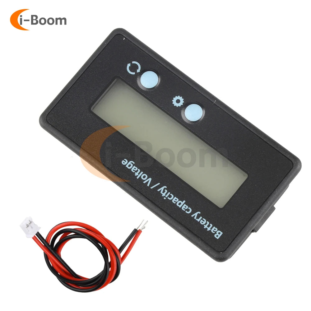 DC6-73V Battery Level Indicator Battery Remaining Charge Percentage Display Voltmeter High Precision Led Digital Display