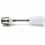 B22 to E27 360d adjustable Flame Retardant PBT 10CM Extension LED Lamp base Bulb Socket extender adapter Light Holder Converter