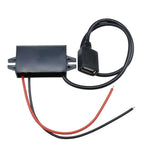 12V 24V to 5V 3A Charging Converter DC to 5V Step Down Converter with Female/MICRO/TYPE C/MINI USB for Car Motorcycle