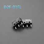 2pcs Original Mouse Micro Switch D2FC-F-7N 10M 20M OF For Logitech G502 D2FC-F-K 50m 60MN D2F-F D2F-01FL D2F-01F-T D2F-F-3-7