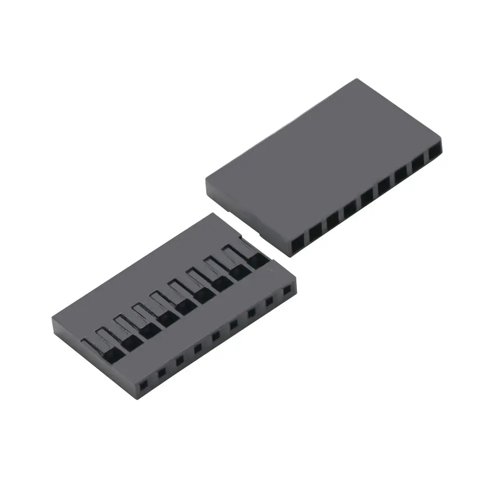 Dupont Plastic Shell Plug 2.54mm Single Double Row Dupont Connector 1/2/3/4/5/6/7/8/9/10P 2*2/3/4/5/6/8/10/20P Housing Terminals