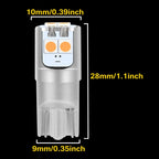 2PCS T10 W5W Super Bright High Quality LED Parking Lights Car Dome Reading Lamps WY5W Auto Turn Side Bulbs Warm White Red Yellow