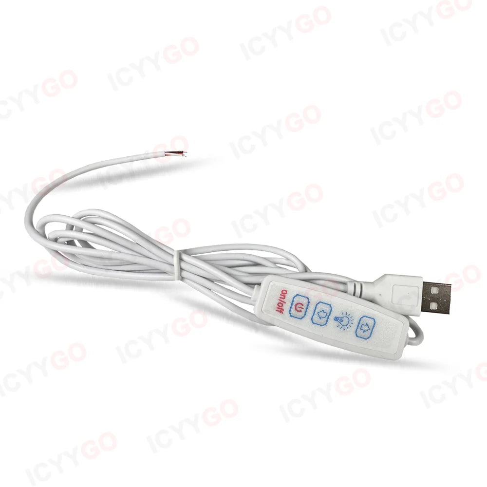 USB 3W 5W 10W DC5V 5730 2835 SMD LED Light Board LED Chip White Warm Light with On/Off Switch Cable Light Source Light Board