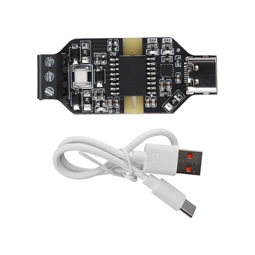 High Speed USB to RS485 Isolated Converter CH343P 6Mbps Industrial Grade Anti-Interference Serial Module 3.3V/5V 16KV Isolation