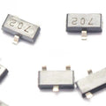 20PCS 2N7002 702 0.115A 60V SOT-23 N-Channel MOSFET SMD Chip Transistor