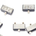 20PCS 2N7002 702 0.115A 60V SOT-23 N-Channel MOSFET SMD Chip Transistor