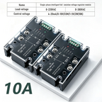 Voltage Regulator Relay Voltage Stabilizer Module Power Barrier Controller Enhanced Single Phase AC 10A-200A DTY
