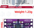 1~10PCS Magnetic Isolator Board Module Replace Optocouplers CJMCU-1201 ADUM1201 Isolator ADUM1201ARZ SOIC SPI Interface