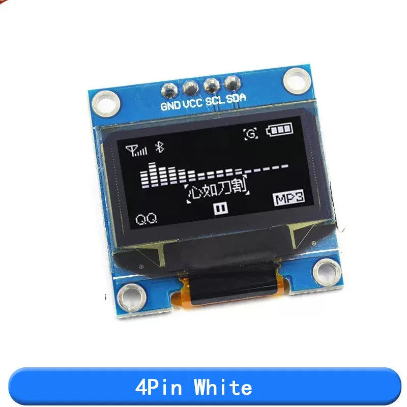 0.96 Inch OLED IIC Serial White OLED Display Module 128X64 I2C SSD1306 12864 LCD Screen Board For Arduino