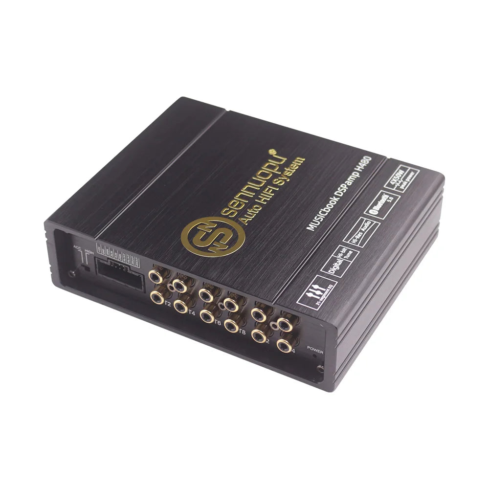 Sennuopu Car DSP Processor 4 Channel Amplifier 8 Channels Digital Sound Processors