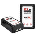 HotRC A400/B3 10W Balance Charger 2S/3S/4S Cells 100V-240V AC EU/US Plug Lipo Battery Fast Charger Remote Control Car Charger