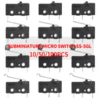 SS-5GL 2/3Pins Micro Limit Switch NO/NC/CHANGEOVER SPDT Snap Action Switch ON/OFF