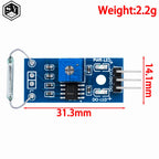1PCS/5PCS  G123-08 LM393 Reed Sensor Module Magnetron Module Reed Switch Magnetic Switch for arduino Diy Kit