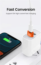 10A USB 3.0 To Type C Mini Fast Transfer USB Type C Female To USB PD Adapter Suitable for Mobile Computer Car Charger Converters