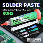 217℃ Lead Free High-Temperature Solder Paste Sn96.5Ag3.0Cu0.5 Melting Point: Enhanced Conductivity of Needle Tube