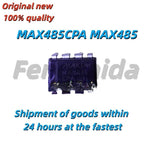 5PCS Newly Imported Original MAX485CPA MAX485 Through-Hole DIP-8 RS-485 Communication Chip Transceiver