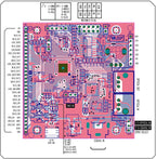 6 Inputs and 8 Outputs Decoding Board Audio and Video Development Board ADAU1452 DSP CS42448 Audio Module 48-192 Sampling Rate W