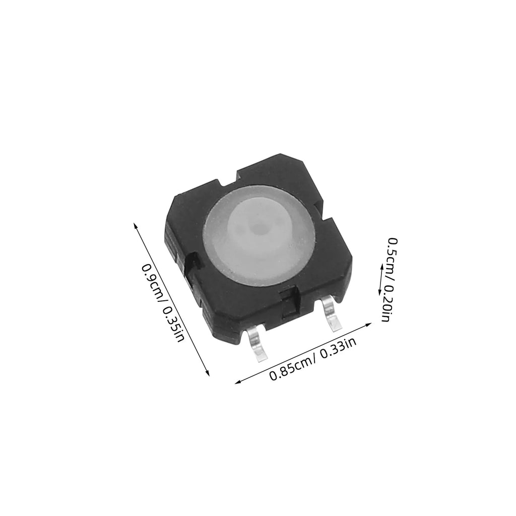 20Pcs Waterproof Tactile Push Button Switch Micro Momentary Silicone Button Panel Mount for Kitchen Bathroom Automotive