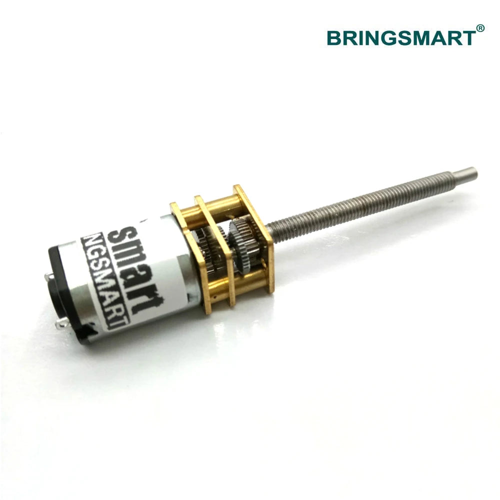 Bringsmart N20 M3 Thread 34mm Shaft 3V 6V 12V DC Gear Motor Low Speed 15/30/50/60/100/200/500/600/1000rpm Micro Machine Diy Part