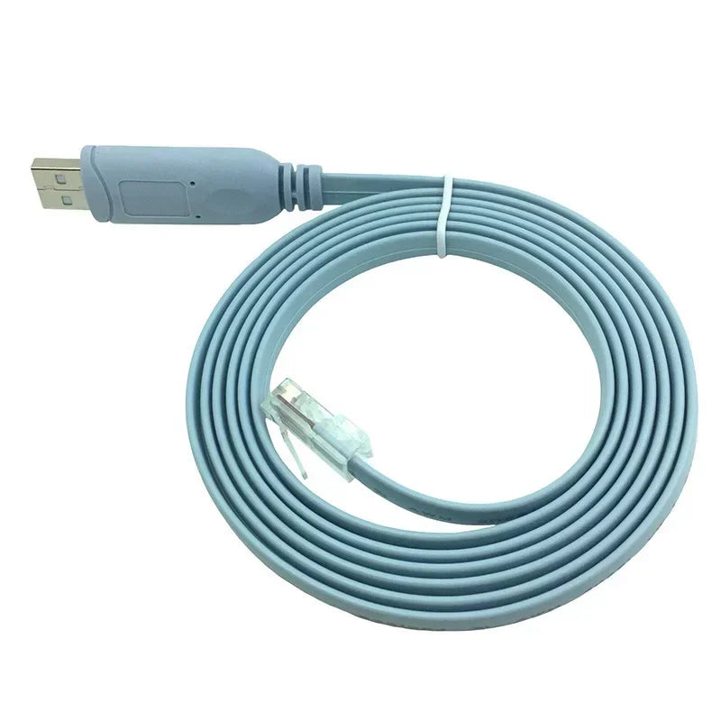 USB To RJ45 Usb To Console Debugging Cable RJ45 Cable H3c Router Switch Control Cable CH340 Applies To Cisco Switch Cables