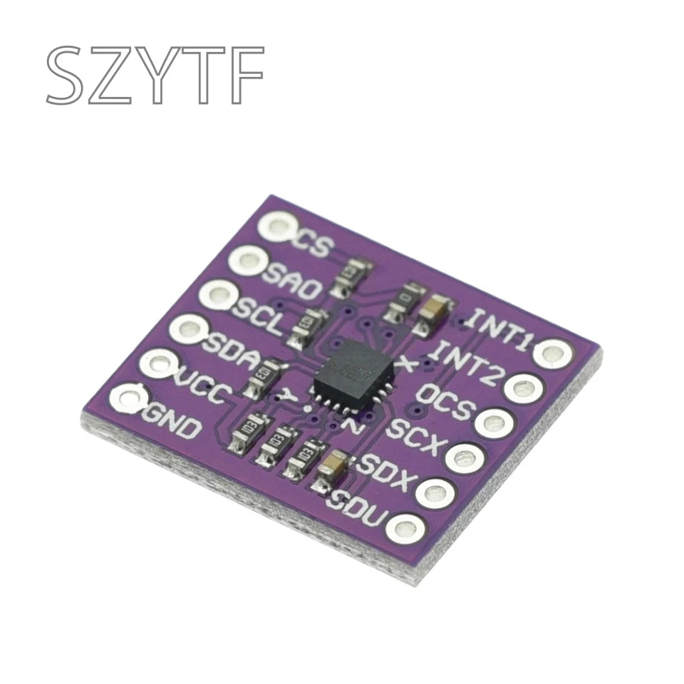 CJMCU-633 LSM6DSM/LSM6DSO 6DOF 3D Gyroscope Attitude Sensor Module 3D Accelerometer 3.3V SPI IIC I2C MIPI I3C SM Serial Interfac