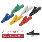 4mm Multimeter Pen Cable Probes Crocodile Clip Battery Test Clip 55MM HV Alligator Clip for Banana Plug 6pcs32A