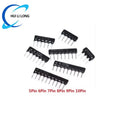 10/20pcs Exclusion Network Resistor Array 4PIN 5PIN 6PIN 7PIN 8PIN 9PIN 10PIN DIP4 DIP5 DIP6 DIP7 1K 4.7K 10K A102J A103J A472J