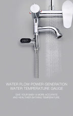 Universal Shower Head Hot Tub Water Temperature Monitor Electricity LED Display Bathing Temperature Meter Bathroom Accessories