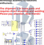DC4.5-5V CD4060 SMT DIY Music LED Color Light Circuit Soldering Practice Module Bulk Soldering Learning Demo Kit