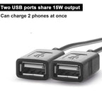 12V/24V to 5V 3A Power Adapter Converter DC-DC Step Down Module USB-A Female/Type C/dual USB/open Wire Connector Waterproof CE