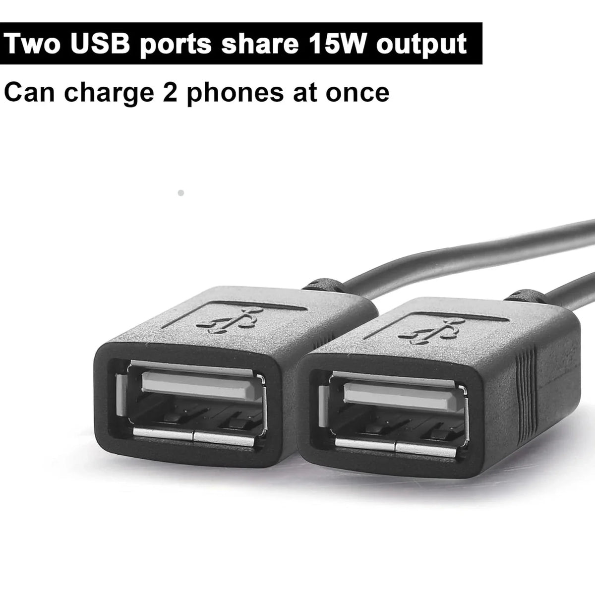 12V/24V to 5V 3A Power Adapter Converter DC-DC Step Down Module USB-A Female/Type C/dual USB/open Wire Connector Waterproof CE