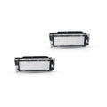 2PCS Xenon White CAN-bus LED License Plate Lights For 2016-18 W453 Smart Fortwo