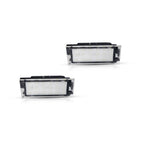2PCS Xenon White CAN-bus LED License Plate Lights For 2016-18 W453 Smart Fortwo