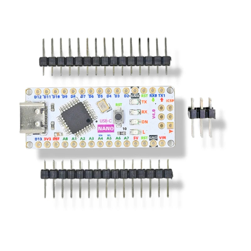 High-Quality Nano 3.0 Development Board  (Compatible Arduino Nano 3.0) TYPE-C Nano Board CH340C ATMEGA328PB Chip  N00010
