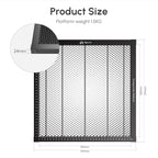 AlgoLaser Honeycomb Working Table for Laser Cutter and Engraver Machine with Aluminum Plate Compatible with All Brands Laser Kit