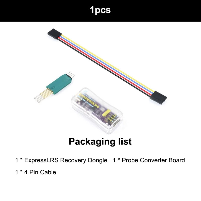 BETAFPV ExpressLRS Recovery Dongle Type-C FTDI USB TTL Module Header Compatible with All Series ELRS Receiver