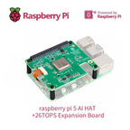 Official Raspberry Pi 5 AI Kit for raspberry pi 5 combines official M.2 HAT Hailo-8L AI accelerator
