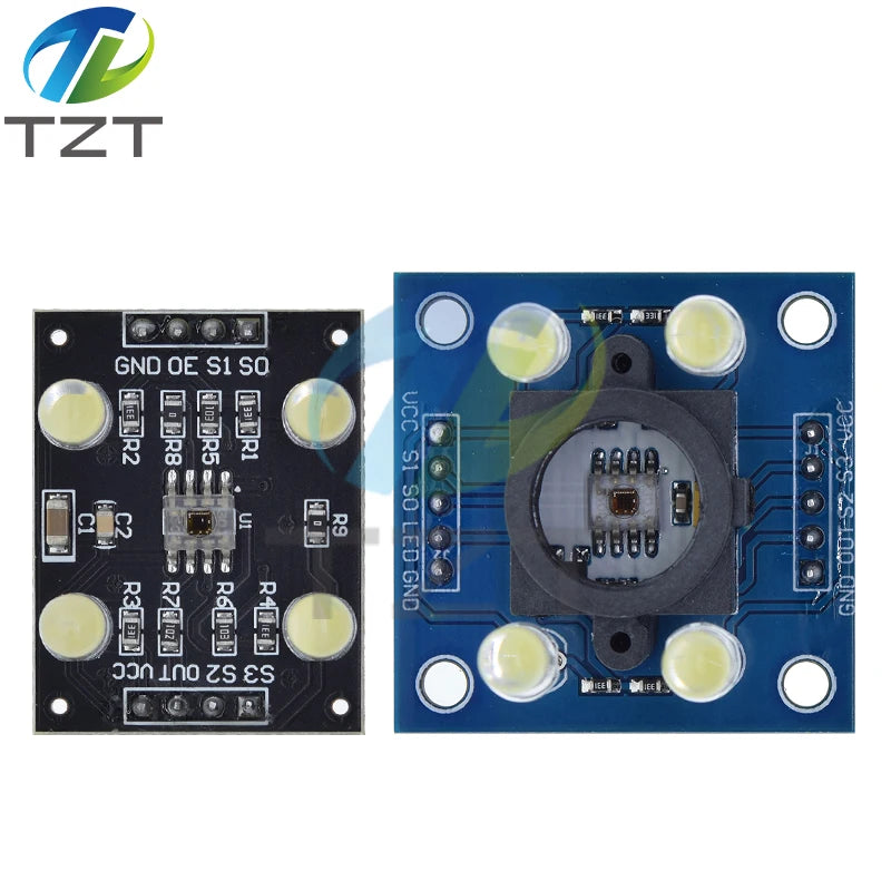 TZT Color Recognition Module TCS230 TCS3200 Color Detection Module Color recognition Module For Arduino DIY Module DC 3-5V Input