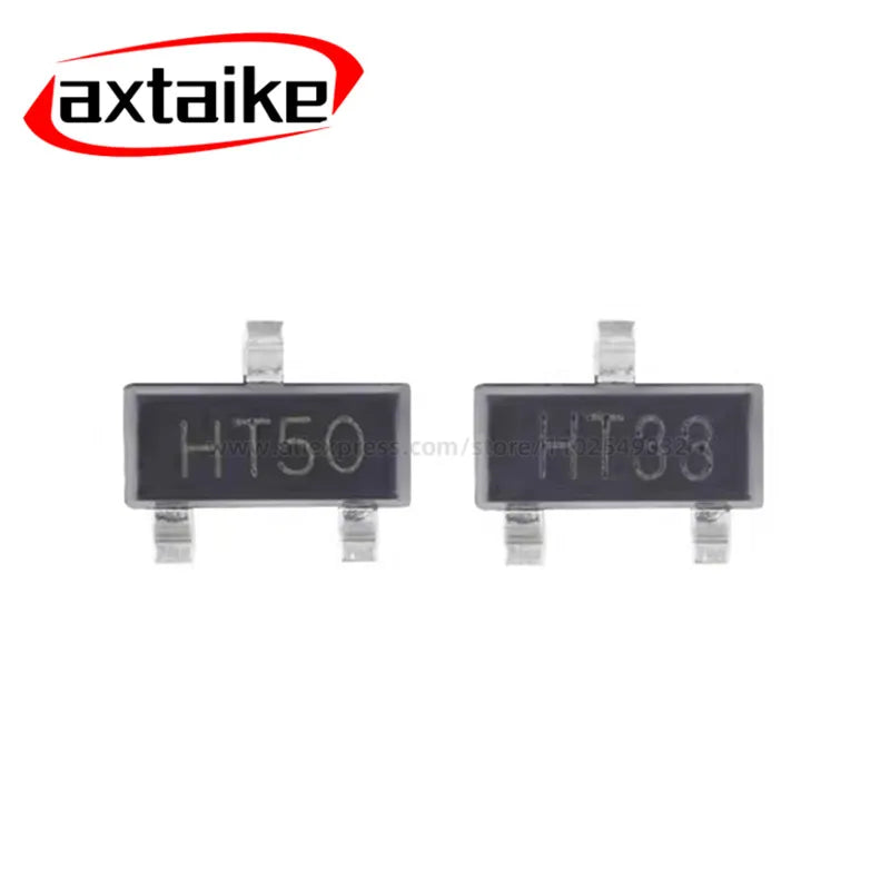 50PCS HT7530 HT7533 HT7536 HT7544 HT7550 HT30 HT33 HT36 HT44 HT50 3V 3.3V 5V 4.4/3.6V SOT23 SMD LDO Low Dropout Linear Regulator
